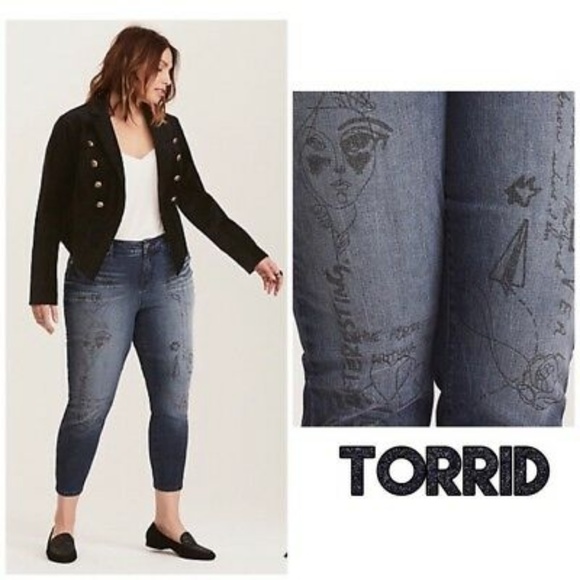 torrid girlfriend jeans